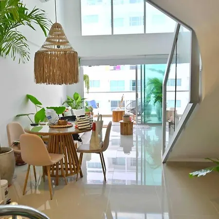Wunderschoene Duplex-loftwohnung In Apartamento *
